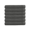 Chateau 6pack Face Washer 33x33cm Charcoal