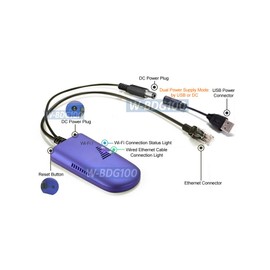 Unbranded/Generic Wired Ethernet To Wireless Wi Fi Adapter For TV DVR Game Console Printer