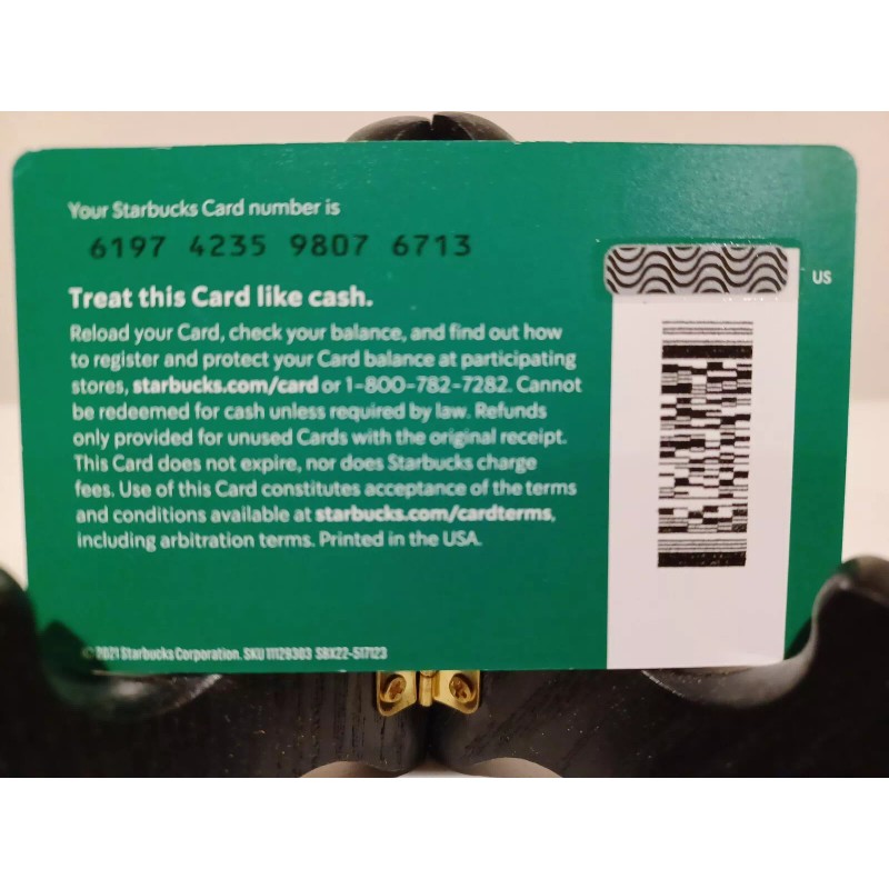 STARBUCKS CARD 2021 " HOT CHOCOLATE " BRAND NEW 🤶