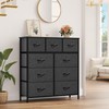YITAHOME 9 Drawers Fabric Dresser - Storage Tower Organizer Unit