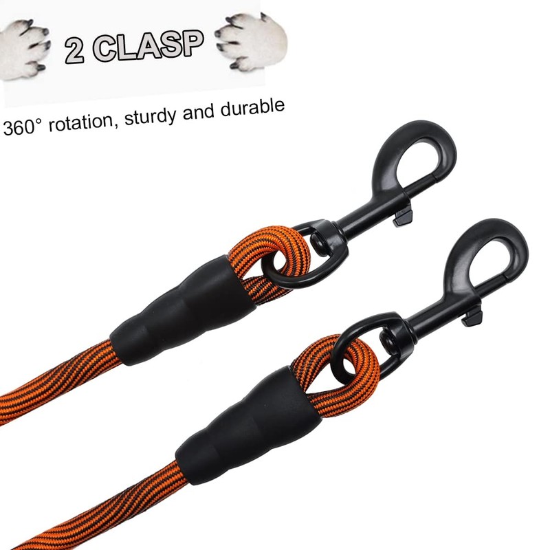 BTINESFUL 3FT Dog Tie Down, Nylon Rope Short Dog Tether