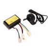2PCS Set DC Motor Speed Controller and Thumb Throttle Motorcycle