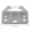 AXLIZER 6PCS Plastic Drawer Guides, Drawer Rail, Center Mount Dresser