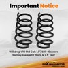 maXpeedingrods 2” Front Lowering Spring for Dodge Ram 1500 2WD