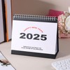 Desk Calendar, Runs from October 2024 to December 2025, Thick