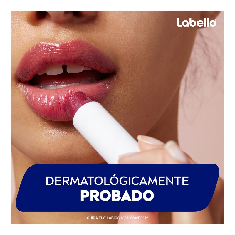 LABELLO Bálsamo labial con color Mora (4.8g) protector labial con