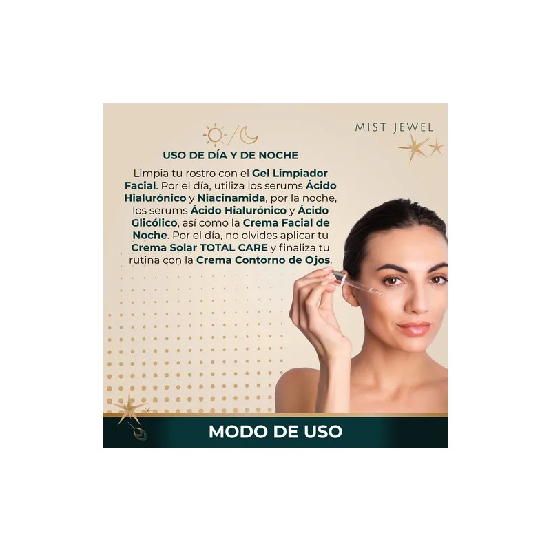 Mist Jewel Kit Facial Edición Limitada Regalos Skincare 7pcs