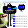 AQQA Controllable Aquarium Water Pump,85W 3200GPH Circulation Make Wave/Feed Mode/20