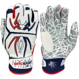 Spiderz 2025 Hybrid Baseball/Softball Batting Gloves