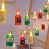 Battery Operated Wine Bottle String Lights, 6.86FT Summer Decorative Hanging