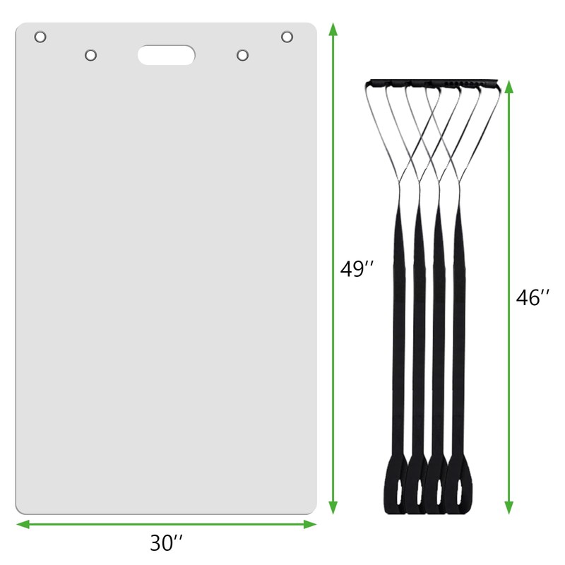 TOPGOT Large Appliance Slider with Pull Strap,Furniture Moving Sliders for