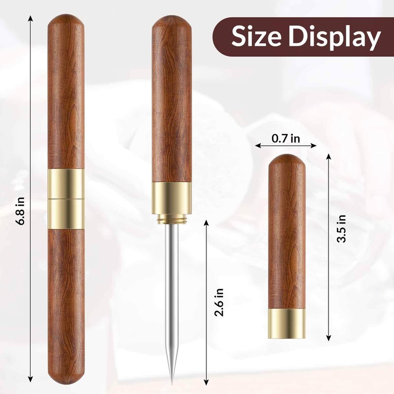 【Pack of 2】Ice Pick, Ice Pick Tool With Cover Non-Slip,