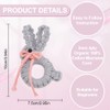 FREEBLOSS 6 Set DIY Macrame Easter Bunny Kit Easter Macrame