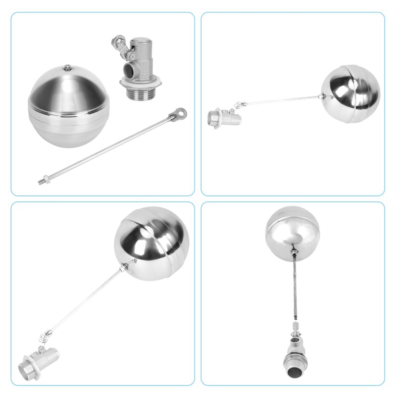 awliye Stainless Steel Float Valve G 1 Inch DN25 Water