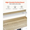 VEVOR Washer Dryer Countertop with Shelf, 54" x 27" Wooden