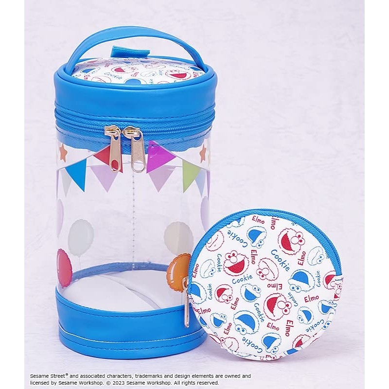 Sesame Street Nendoroid Pouch Neo (Cookie Monster), multicoloured, Modern