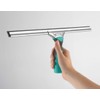 Leifheit Professional Fensterabzieher 45 cm mit Weichgummigriff, Abzieher mit hochflexibler
