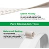 Door Bottom Seal Strip Adhesive Under Door Silicone Sweep Door