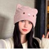 Gorrito Gorro De Cara De Gato Gatito Kawaii Orejitas Miau