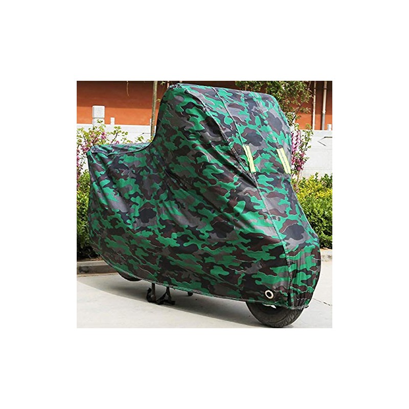 CarbonEnmy Bicycle Motorcycle Moped Cover Dustproof Protective Cover Waterproof (Camouflage
