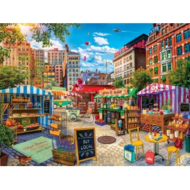 Masterpieces 750 Piece Jigsaw Puzzle for Adults, Family, Or Kids - Buy Local Honey - 18"x24"