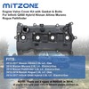 MITZONE Engine Valve Cover Compatible with 2014-2017 Nissan Altima Rogue