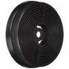 Exquisit 1010171 Cooker Hood Filter Fireplace Accessories (Black, Carbon Fiber,