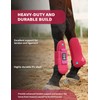 Harrison Howard Horse Tendon Boots Open Front/Fetlock Boot for Horse