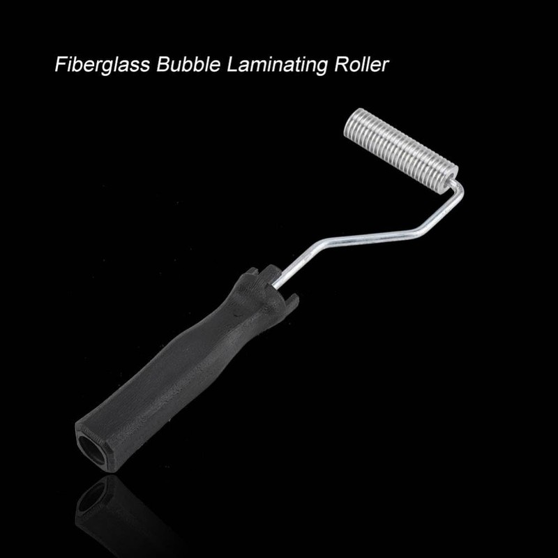 Fiberglass Roller Tools Aluminum Alloy Fiberglass Bubble Laminating Roller with