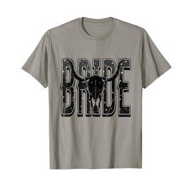 Bride Western Country Cowgirl Nashville Bachelorette Party T-Shirt