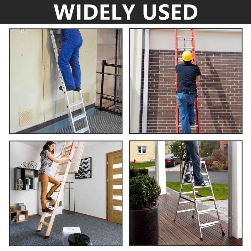 4pcs Ladder Feet Rubber Pads Non-Slip Rubber Ladder Feet Replacement