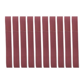 Aluminium Oxide Sanding Belt Sanding Belt Sanding Polishing Tool 740 x 40 mm for Furniture Woodworking Sanding Polishing (60 Grit) Pack of 10