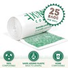KC’s 3-Gallon Compostable Trash Bags with Drawstring – 100 Count