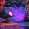 ledscom.de PIRK Outdoor Garden Spotlight with Ground Spike IP44 Black