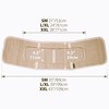 ORTONYX Ergonomic Abdominal Binder Waist and Lower Back Support Belt,