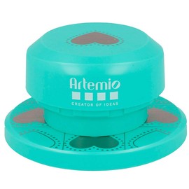 Artemio Heart Hole Punch Flying Metal, Multi-Colour, 12.5 x 7 x 12.5 cm