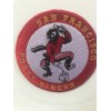 SF San Francisco 49ers Vintage Rare Embroidered Iron On Patch