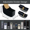 LINFIDITE 2 Pack Adhesive TV Remote Control Holder Wall Mount