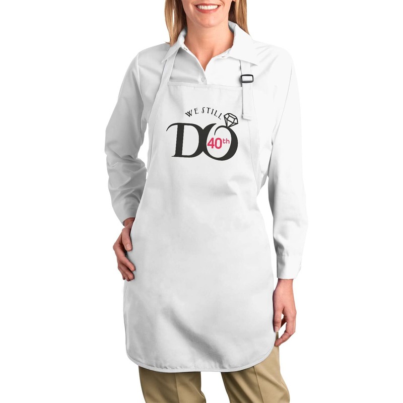 Fabulous Premium Kitchen Apron We Still Do 40th Wedding Anniversary