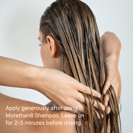Morethan8 Thickening Treatment Conditioner with Matsutake Extract – The Ultimate Solution for Hair Thinning and Volume Loss, 100% Vegan, Parabens Free, for All Types of Hair, 10.1 oz