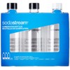 SodaStream 2260525 Wasserflasche, Kunstoff, multi, 3er Pack (3x1 Liter), 464