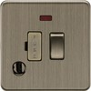 Knightsbridge 13A Switched Fused Spur with Neon and Flex Outlet