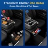 DAZANZAN Center Console Hanging Organizer Tray for Chevy Silverado/Sierra 1500(2019-2026)