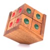 ROMBOL Crazy Six - Sophisticated 3D Puzzle with 8 Coloured