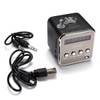 Portable Mini Stereo FM Radio MP3 Bluetooth Speaker Music Player
