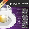 Luceco FType Regressed Ultra Downlight Power Change and Colour Change