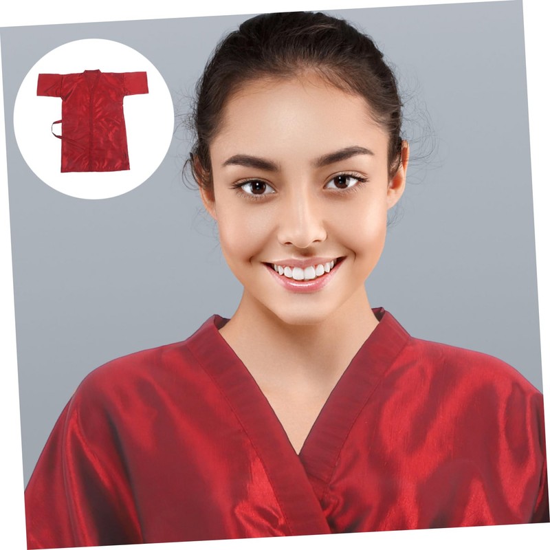 BIUDECO Barber Shop Cape Hair Cutting Smock Static- Soft Polyester