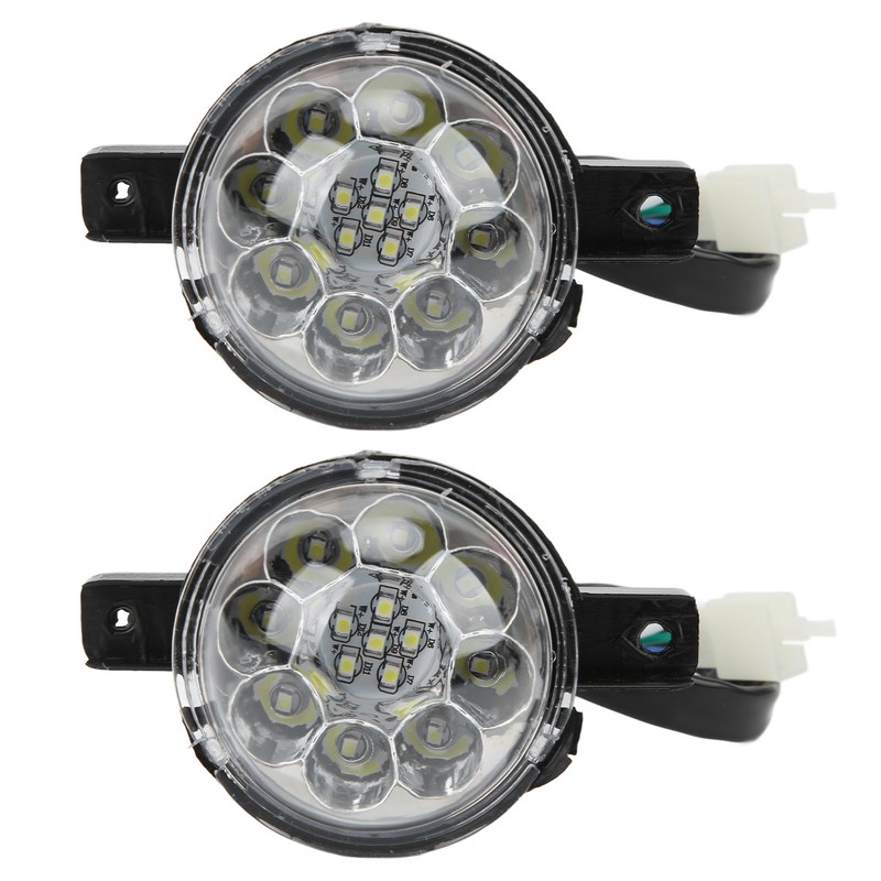 12V 14 LEDs Front Head Light Lamp 3 Wire Buckle