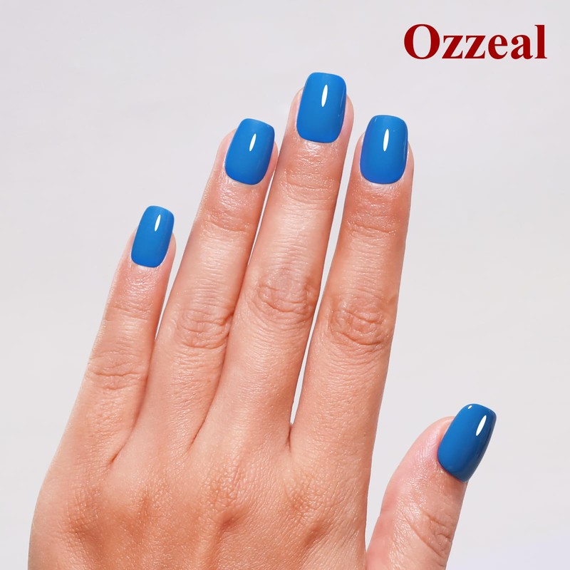Gel Polish, 0.5 Fl Oz Royal Blue Nail Gel Polish