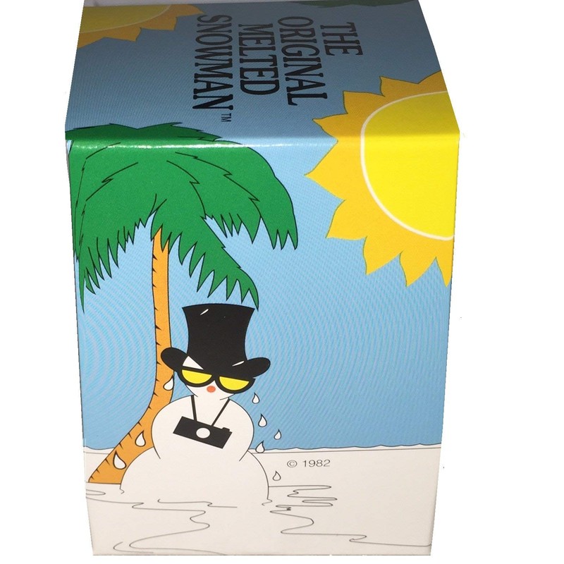 The Original Florida Melted Snowman snowglobe